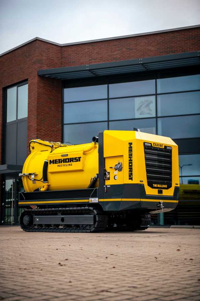 Nieuwe besturingen voor EXAVAC BULLDOG voor Methorst Recycling